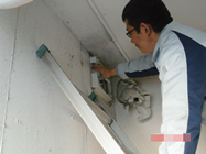 カビ取り作業中1